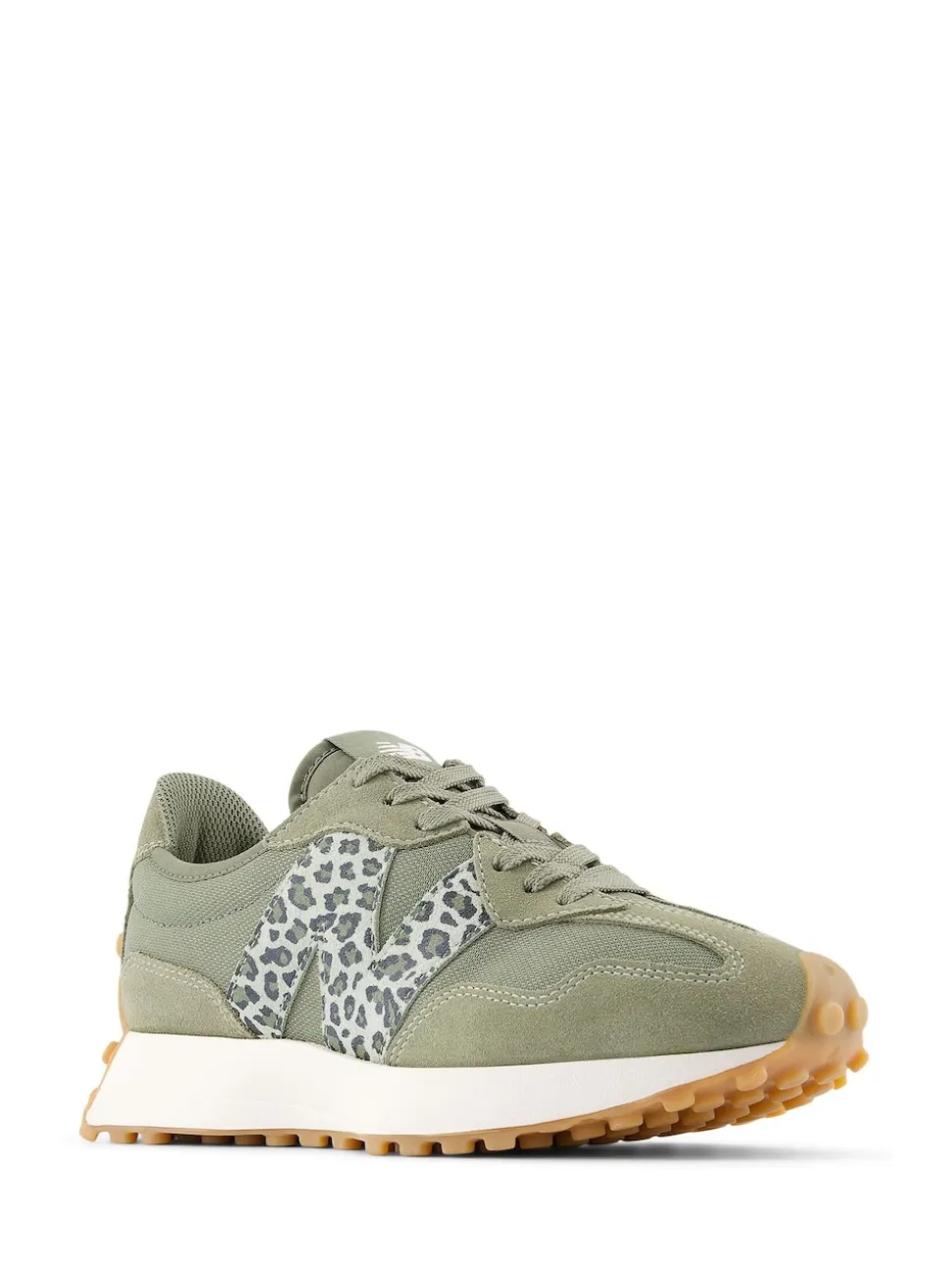 Vert olive - New Balance 327 Trainers