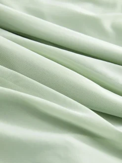 Vert sauge clair - Robe longue de demoiselle d’honneur multicolore en maille pour invitée de mariage