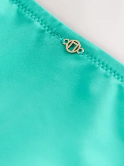 Vert turquoise - Bas de bikini