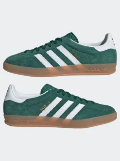 Vert/Blanc - Baskets adidas Originals Gazelle