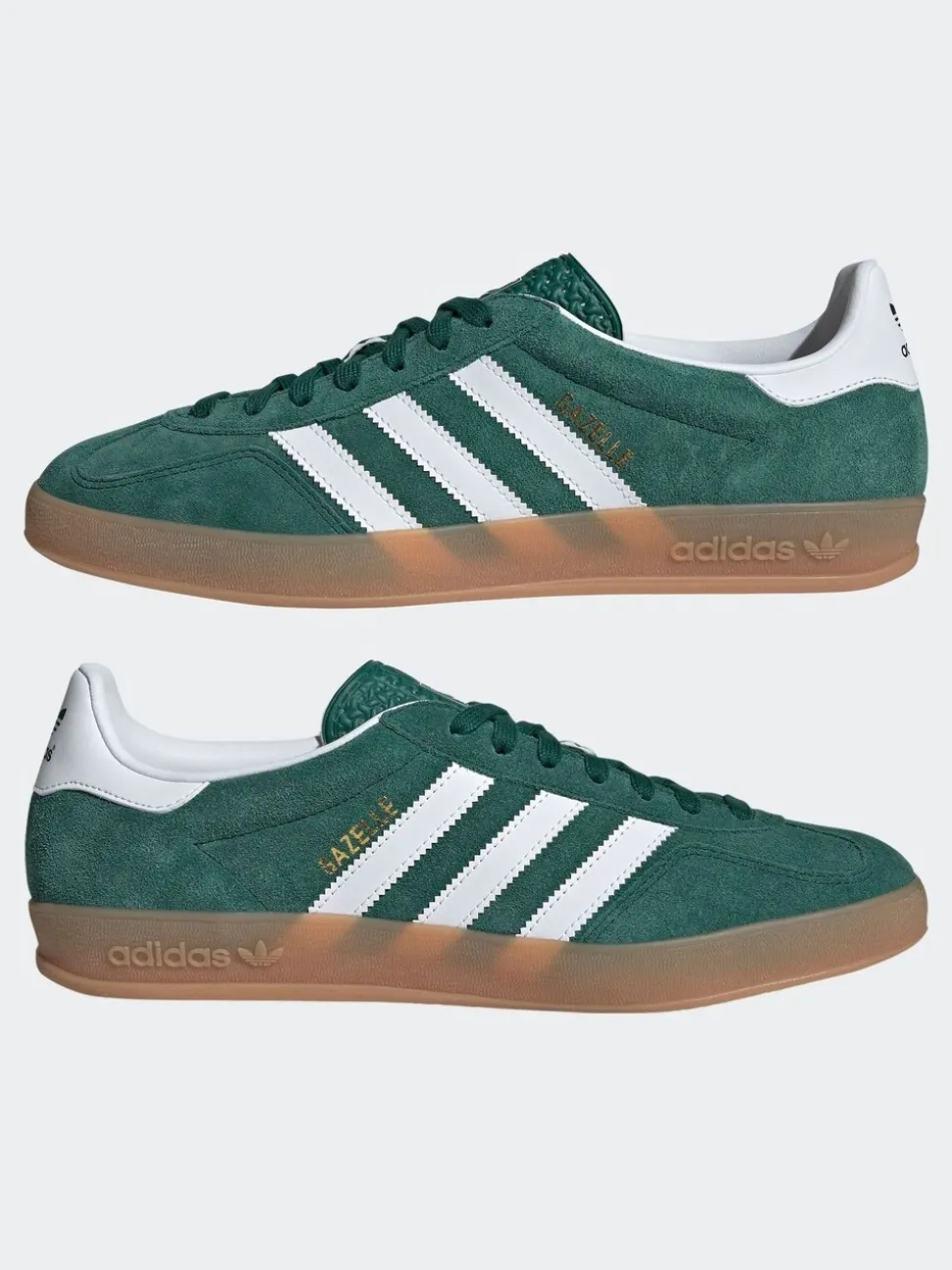 Vert/Blanc - Baskets adidas Originals Gazelle