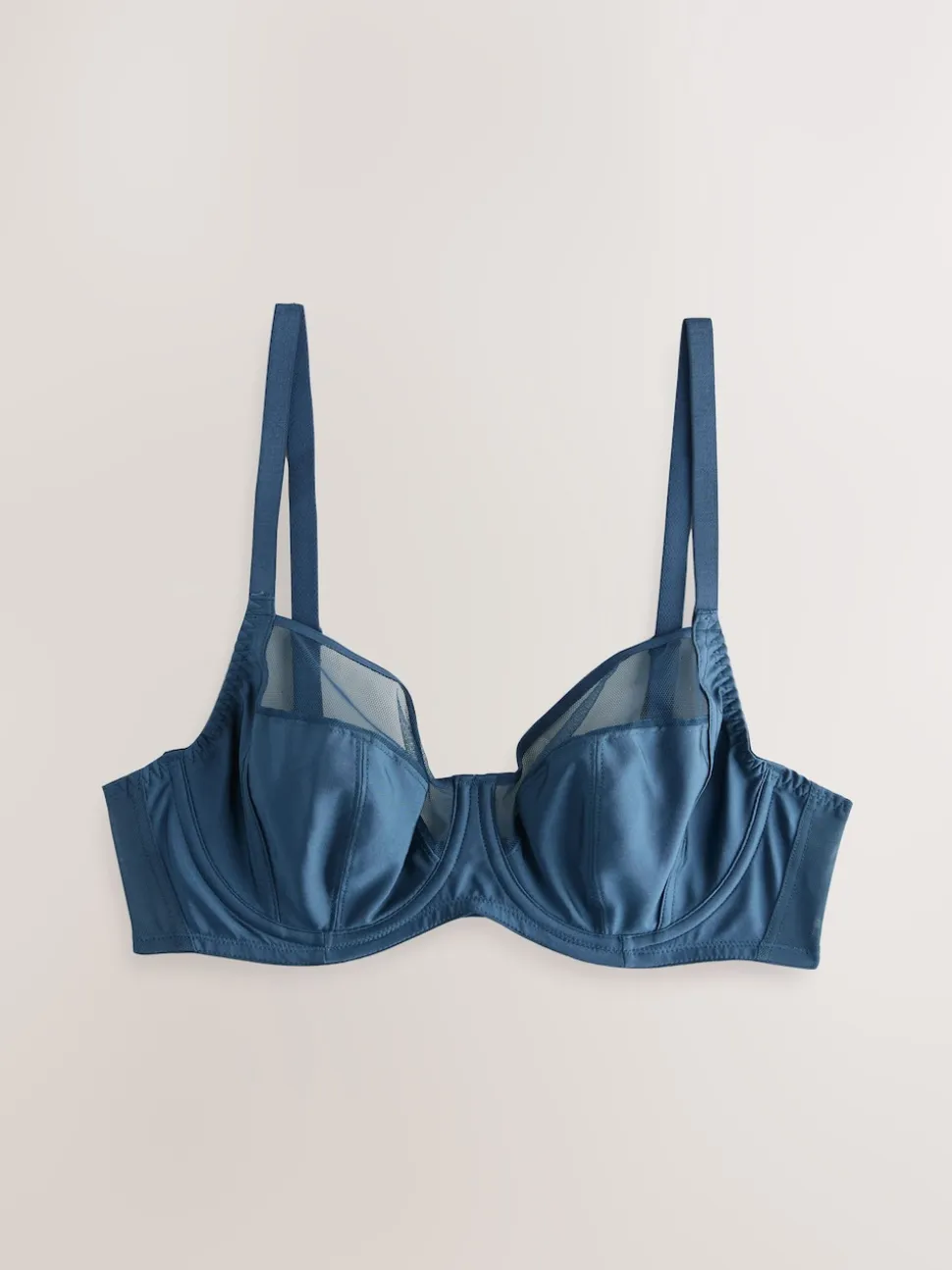 Vert/marine/bleu marine imprimé - DD Lot de soutiens-gorge 3 sans rembourrage pleins avec maintien latéral