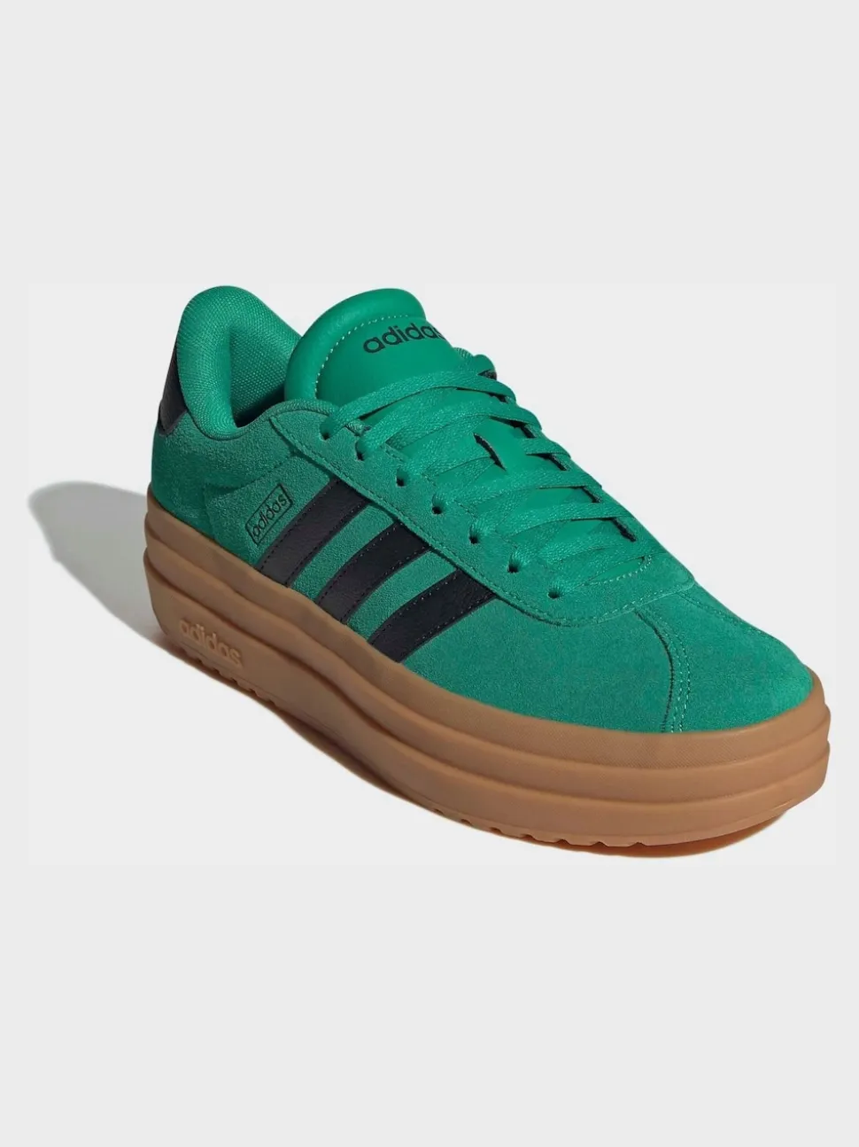 Vert/Noir - adidas baskets VL Court Bold