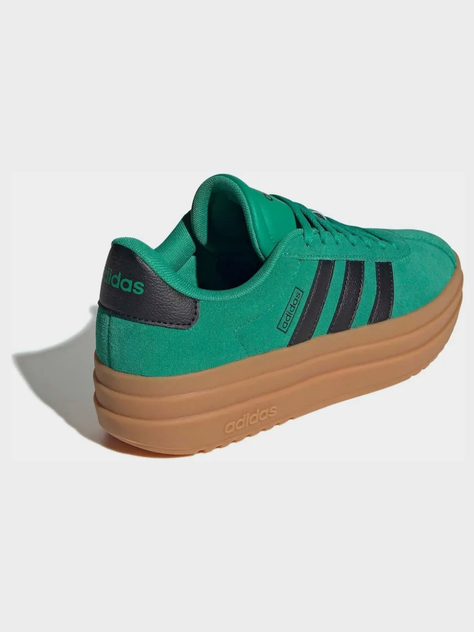 Vert/Noir - adidas baskets VL Court Bold