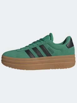 Vert/Noir - adidas baskets VL Court Bold