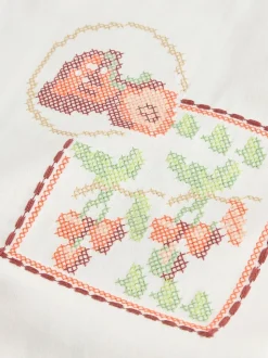 vert/rose - T-shirt de plage imprimé graphique