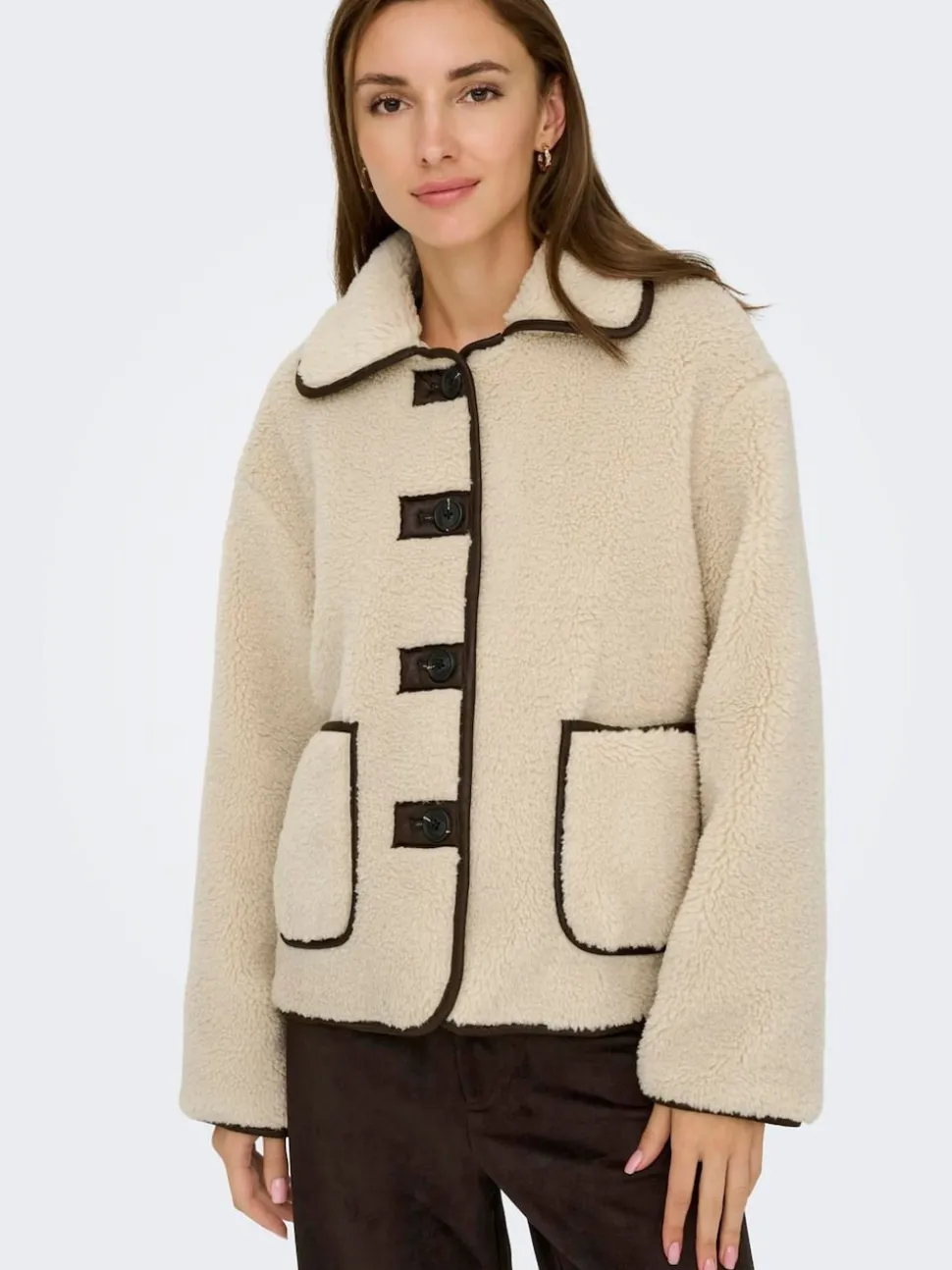 Veste JDY en sherpa