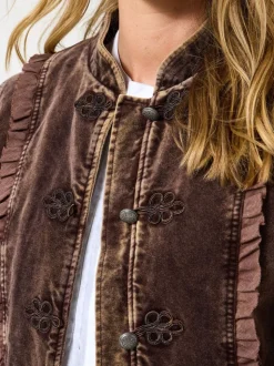 Veste Joe Browns vintage en velours