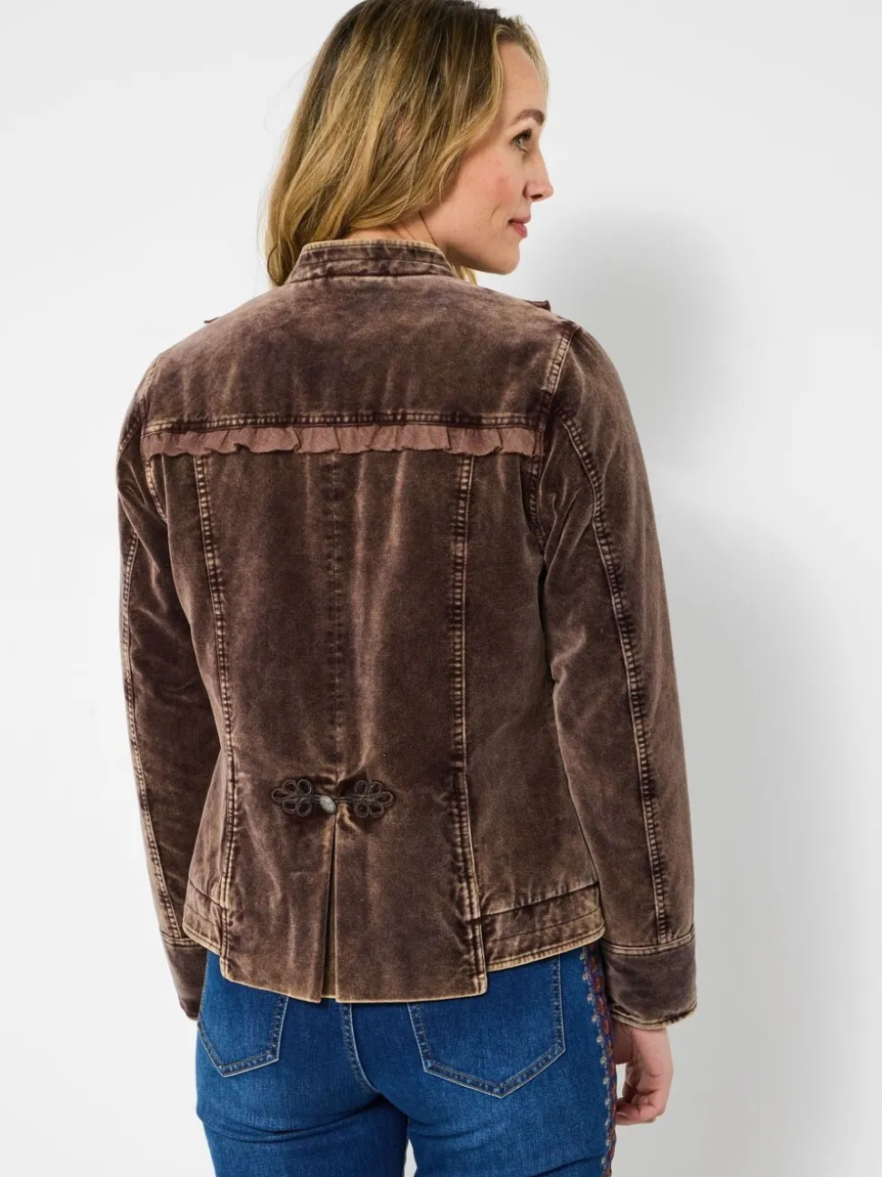 Veste Joe Browns vintage en velours