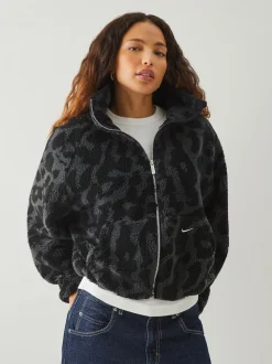 Veste oversize en polaire Nike Sportswear à poils hauts