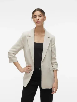 Veste Vero Moda texturée à manches froncées
