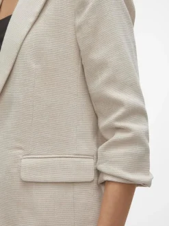 Veste Vero Moda texturée à manches froncées
