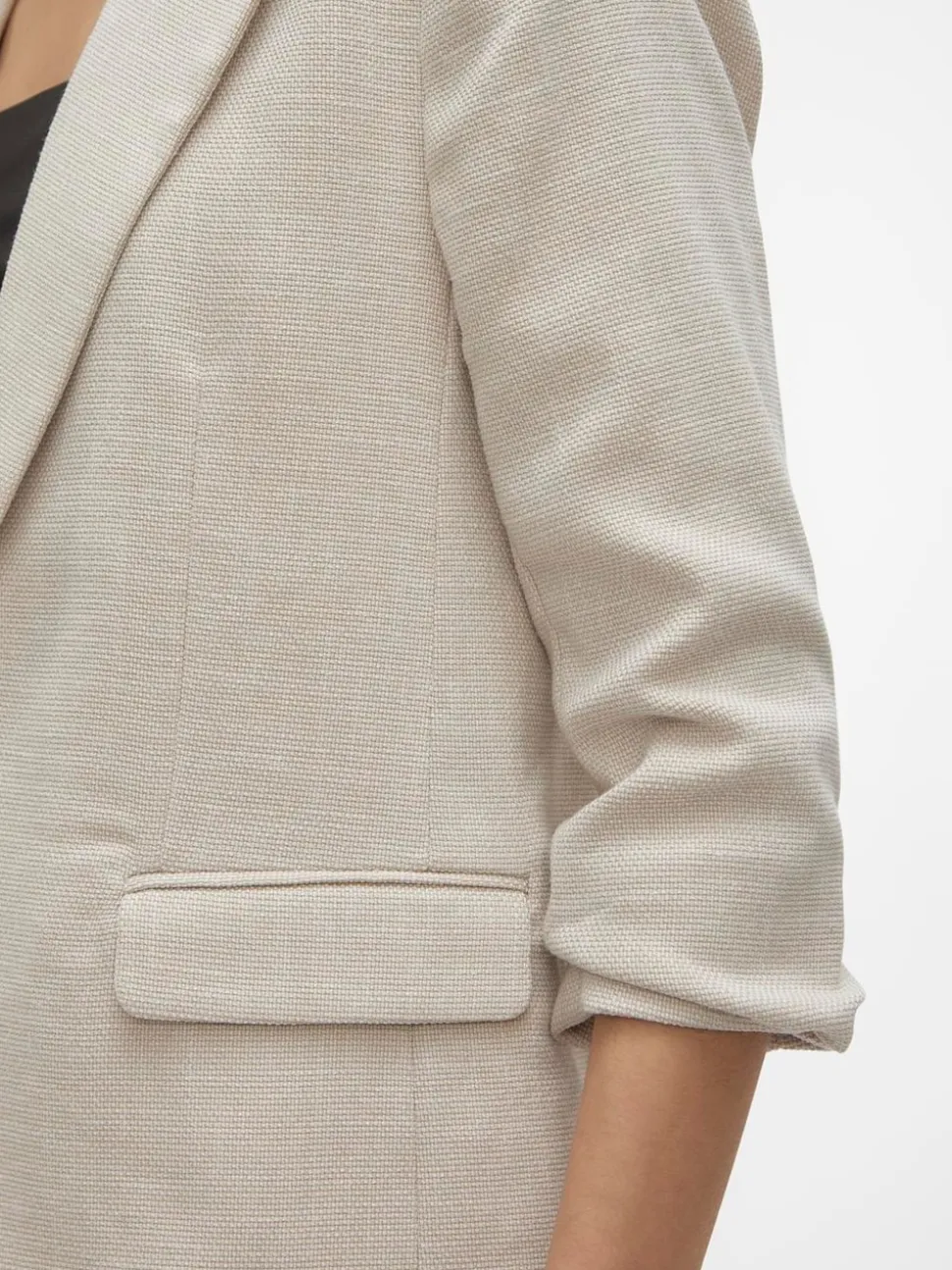 Veste Vero Moda texturée à manches froncées