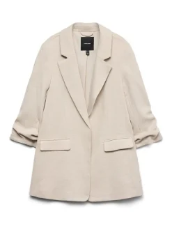 Veste Vero Moda texturée à manches froncées