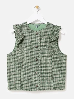 Vestes sans manches matelassée Oliver Bonas Cœur à carreaux