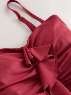 Vin de baies - Maillot de bain bandeau à volants avec contrôle du ventre