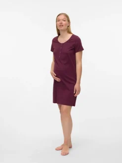 Violet - Chemise de nuit Mamalicious maternité et allaitement