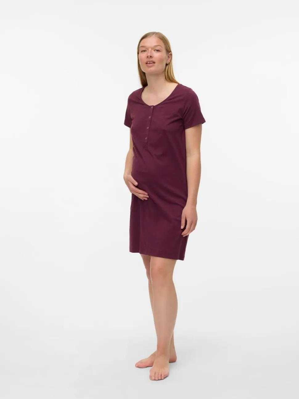 Violet - Chemise de nuit Mamalicious maternité et allaitement