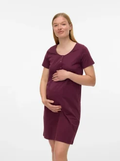 Violet - Chemise de nuit Mamalicious maternité et allaitement