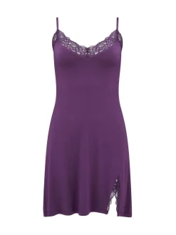 Violet - Chemise Pour Moi Sofa Loves Dentelle support caché en jersey fendu