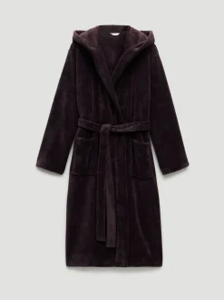 Violet - Hush Robe de chambre à capuche Fluffy