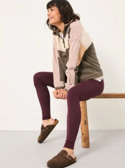 Violet - Legging FatFace taille haute