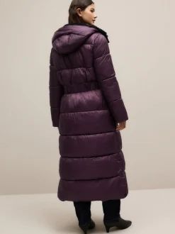 Violet - Manteau long matelassé Résistant à la douche