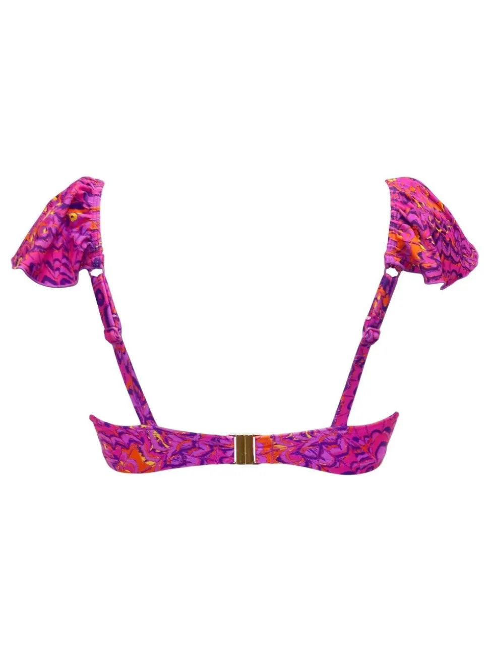 Violet - Pour Moi Bermuda à volants et armatures