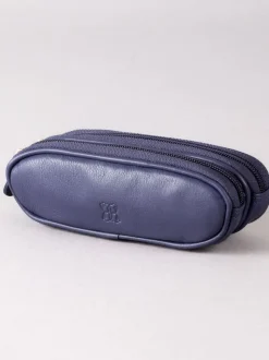 Violet - Étui Lakeland en cuir à deux verres