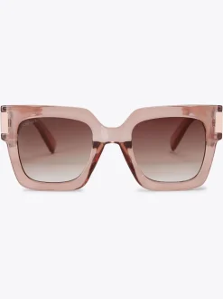 Violet lilas - Lunettes de soleil Carvela à semelle évasée épaisse