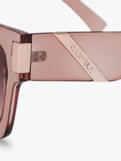 Violet lilas - Lunettes de soleil Carvela à semelle évasée épaisse