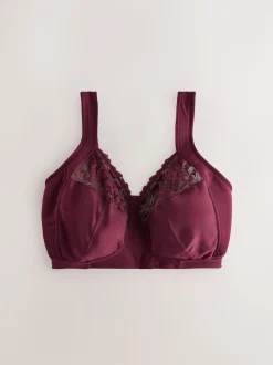 Violet prune - DK Ultimate Comfort Cup Soutien-gorge à bretelles rembourrées sans armatures avec soutien latéral