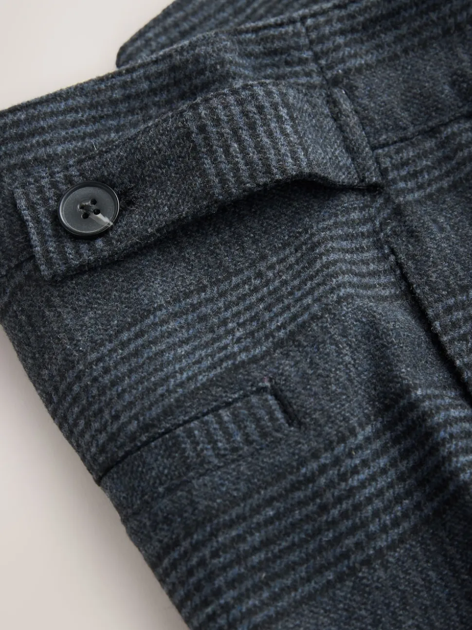 Vérification bleue - Pantalons N. Premium Coupe ballon en laine