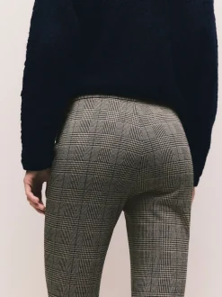 Vérification Brown - Leggings Ponte