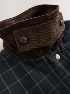 Vérification de la Marine - Manteau Heritage à col en velours côtelé