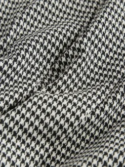 Vérification Monochrome - Mini jupe plissée en jersey