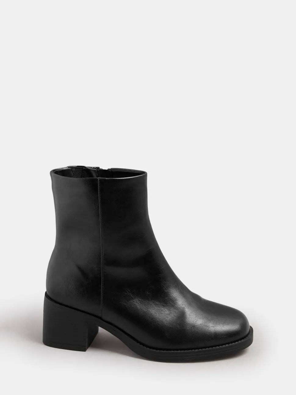 Yours Curve Bottes carrées Coupe large