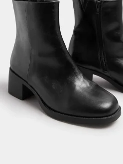 Yours Curve Bottes carrées Coupe large