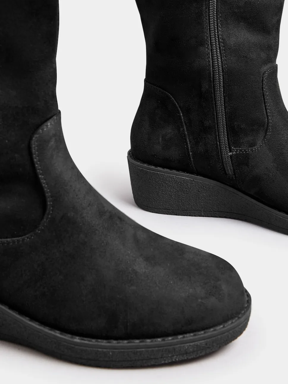 Yours Curve Extra Coupe large Slouch Knee Bottes