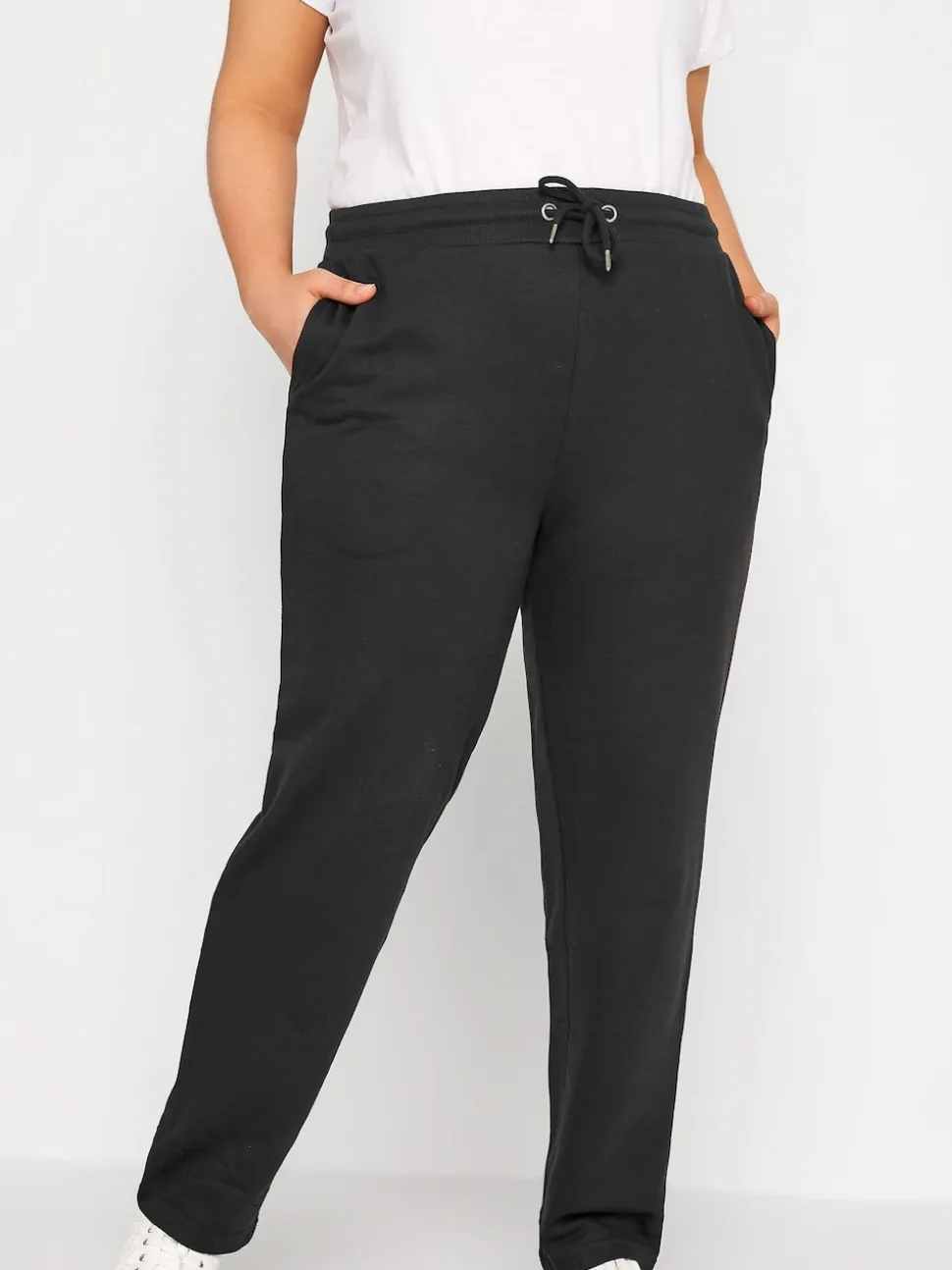 Yours Curve Jogging jambes droites