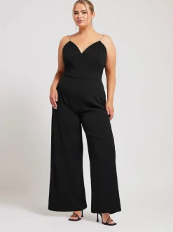 Yours Curve LONDON - Combinaison corset à diamants