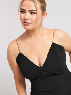 Yours Curve LONDON - Combinaison corset à diamants