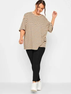 Yours Curve lot de 2 leggings essentiels en coton