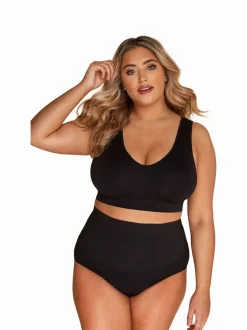 Yours Curve lot de 2 soutiens-gorge non rembourrés sans coutures