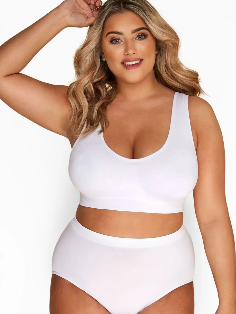 Yours Curve lot de 2 soutiens-gorge non rembourrés sans coutures