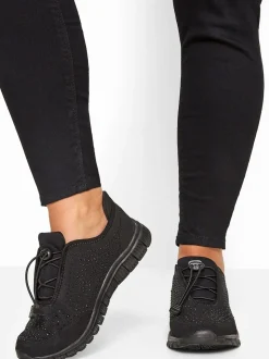 Yours Curve Titania Gem Trainers